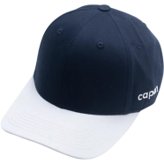 CapOn Navy Blue And Light Ash Contrast Cap By Capon image