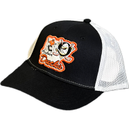 Capon Anaheim Ducks Authentic Pro Draft Trucker Hat. image