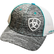 Capon Ariat Youth Offset Shield Logo Adjustable Cap image