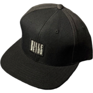 Capon Billebeino Minimalist Black Flat Bill Cap image