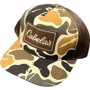 Capon Cabela’S Camo Mesh Back Baseball Brown And Tan Cap image