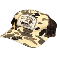 Capon California Waterfowl Trucker Camo Cap image