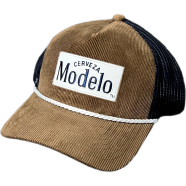 Capon Cerveza Modelo Corduroy Rope Trucker Cap image