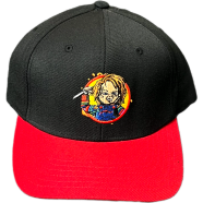 Capon Chucky Horror Graphic Black And Red Cap image