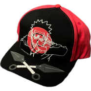 Capon Concept One Naruto Baseball Hat, Jutsu Daggers Design image