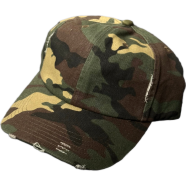 Capon Distressed Camouflage Unstructured Cap image