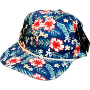 Capon Floral Rope Snapback Cap image