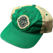 Capon Flyers Distressed Baseball Green And Khaki Cap image