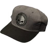 Capon Harley Davidson Men'S Tonal Willie G Skull Logo Snapback Baseball Cap image