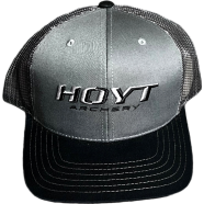 Capon Hoyt Grey And Black Archery Cap image