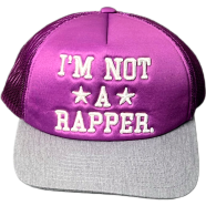 Capon I'M Not A Rapper Trucker Cap image