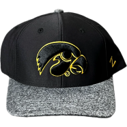 Capon Iowa Hawkeyes Black And Grey Cap image