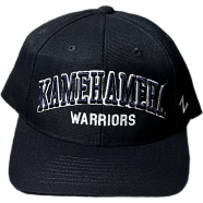 Capon Kamehameha Warriors Black Cap image