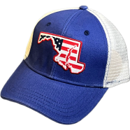 Capon Maryland Usa Flag Patch Trucker Cap image