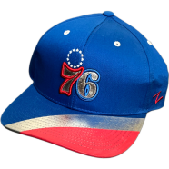 Capon Mitchell And Ness Philadelphia 76Ers Team Two Tone 2.0 Snapback Baseball Cap image
