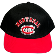 Capon Montreal Canadiens Black And Red Bill Cap image