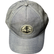 Capon Nautical Heritage Anchor 1993 Chambray Cap (Kids Cap Age 6 18) Years image