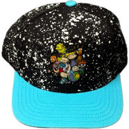 Capon Nickelodeon Rugrats Paint Splatter Snapback Cap ( Kids Cap Age 6-18 ) Years image