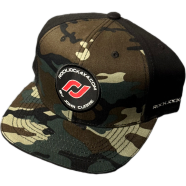 Capon Rockjock 4X4 Camo Flat Bill Snapback Cap image