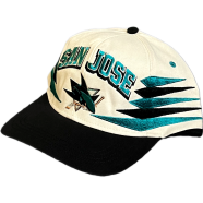 Capon San Jose Sharks Vintage Script Cap image