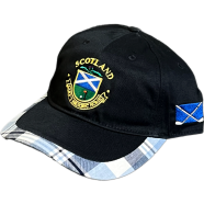 Capon Scotland Crest And Tartan Plaid Baseball Cap image