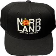 Capon Sqrtn Company Norrland Rose Black Snapback Cap (Kids Cap Age 6-18) Years image