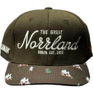 Capon The Great Norrland Sqrtn Moomin Collaboration Snapback Cap (Kids Cap Age 6-18) Years image