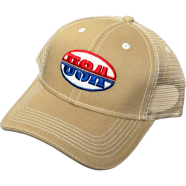 Capon Usa Tan Mesh Trucker Cap image