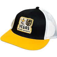 Capon Vegas Golden Knights Authentic Pro Trucker Snapback Cap image