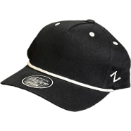 Capon Zephyr Classic Black Rope Cap image