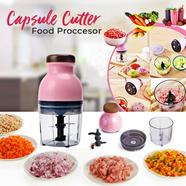 Capsule Mini Electric Multipurpose Food Chopper - Pink image
