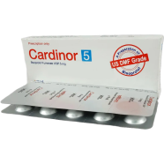 Cardinor 5 mg Tablet 10's Strip image