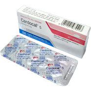 Cardocal 5 mg Tablet 10's Strip icon