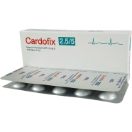 Cardofix 2.5 mg, 5 mg Tablet 10'S Strip image