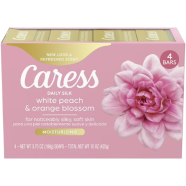 Caress Daily Silk White Peach and Orange B. Soap Bar 106 gm image