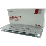 Carlina 5 mg Tablet 10's Strip image