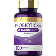 Carlyle 14 Probiotic 25 Billion Cfu 71mg 100 Vegetarian Capsules image