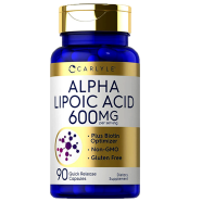 Carlyle Alpha Lipoic Acid 600mg – 90 Capsules -523325091 image