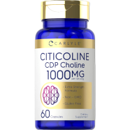 Carlyle Citicoline CDP Choline 1000mg 60 Capsules - X001Q1IY5B image
