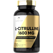 Carlyle L Citrulline 1600mg Quick Release Capsules 200Pcs image