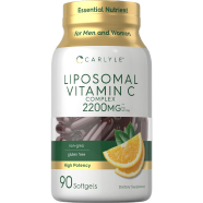 Carlyle Liposomal Vitamin C 2200mg 90 Softgels -526497623 image
