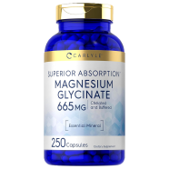 Carlyle Magnesium Glycinate 665mg - 250 Capsules image