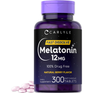 Carlyle Melatonin 12mg 300 Tablets image