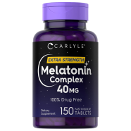 Carlyle Melatonin 40mg Complex - 150 Fast Dissolve Tablets -523043370 image