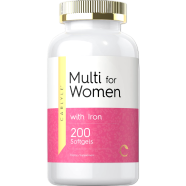 Carlyle Multi For Women With Iron 200 Softgels - X0038w9p4p image