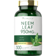 Carlyle Neem Leaf 950mg 300 Capsules - X002RONGM7 image