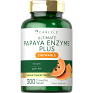 Carlyle Papaya Enzyme Plus 300 Tablets - X002ydz1fv image