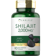 Carlyle Shilajit Capsules 2000mg 90 Count image