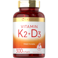 Carlyle Vitamin K2 Plus D3 300 Softgels - X003t54vc7 image