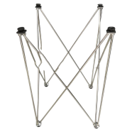 Carrom Board Folding Stainless Steel Stand Wide 23 Inch image